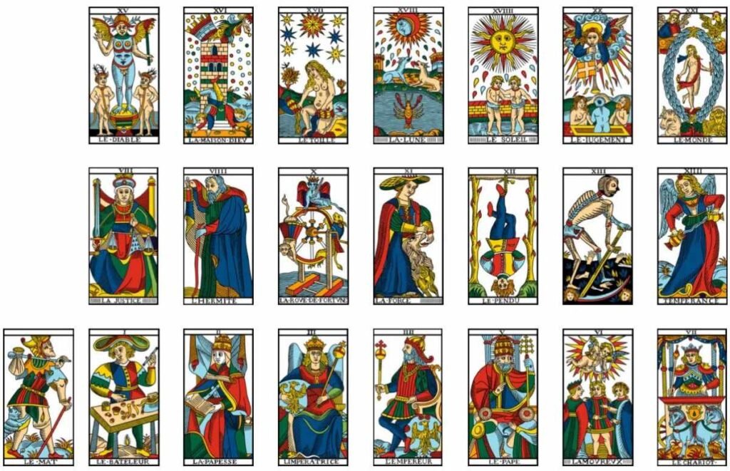Historia del Tarot 3 Septenarios