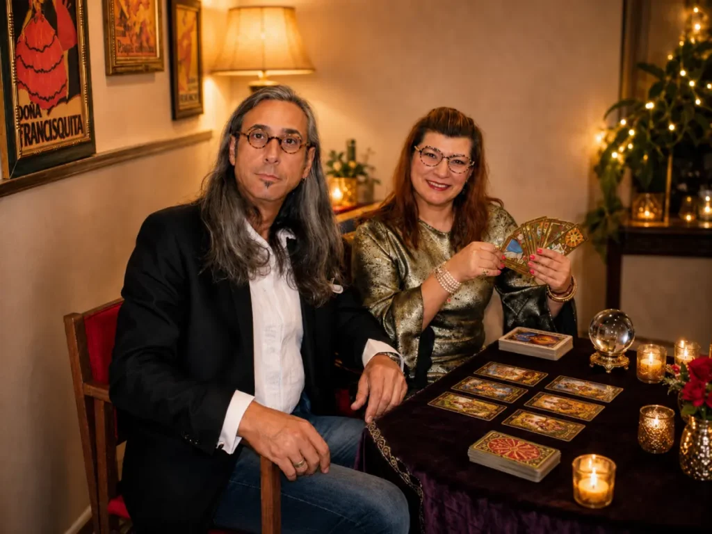 Ángela y Oliverio, tarotistas para eventos en Madrid