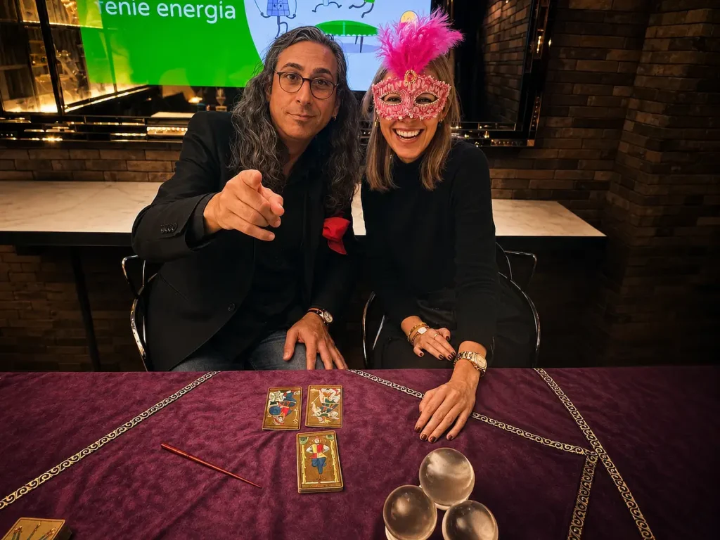 Tarot para eventos corporativos Enie Energia